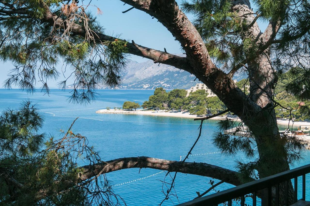 Apartments By The Sea Brela, Makarska - 16950 Εξωτερικό φωτογραφία